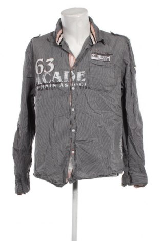 Ανδρικό πουκάμισο Camp David, Μέγεθος XXL, Χρώμα Γκρί, Τιμή 19,30 €