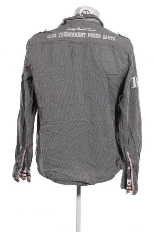 Herrenhemd Camp David, Größe XXL, Farbe Grau, Preis 21,71 €