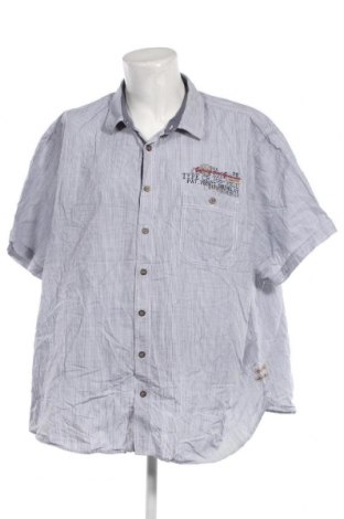Ανδρικό πουκάμισο Canda, Μέγεθος 5XL, Χρώμα Μπλέ, Τιμή 14,17 €