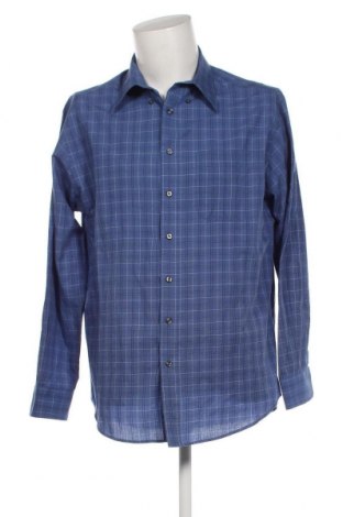 Ανδρικό πουκάμισο Canda, Μέγεθος L, Χρώμα Μπλέ, Τιμή 3,77 €