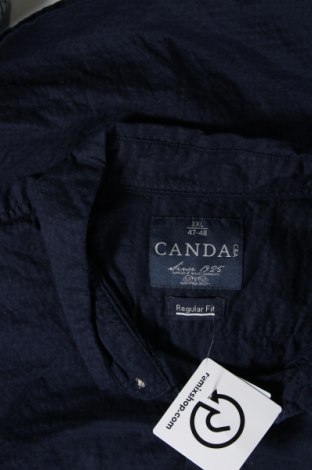 Мъжка риза Canda, Размер 3XL, Цвят Син, Цена 13,34 лв.