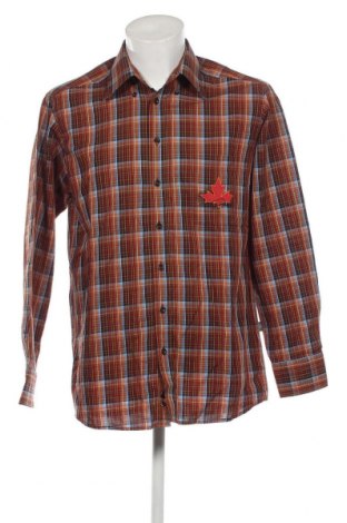 Ανδρικό πουκάμισο Carlo Colucci, Μέγεθος L, Χρώμα Πολύχρωμο, Τιμή 17,13 €