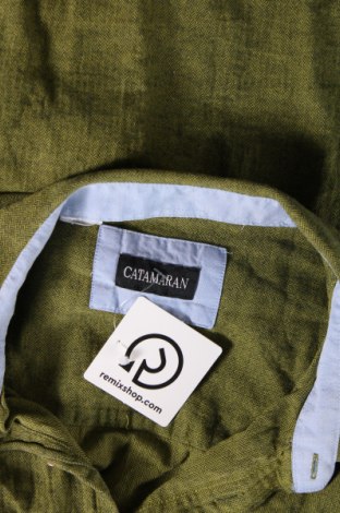 Мъжка риза Catamaran, Размер L, Цвят Зелен, Цена 9,60 лв.