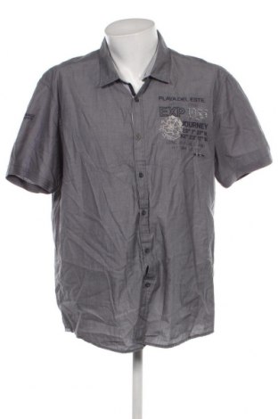 Ανδρικό πουκάμισο Charles Vogele, Μέγεθος 3XL, Χρώμα Γκρί, Τιμή 4,84 €