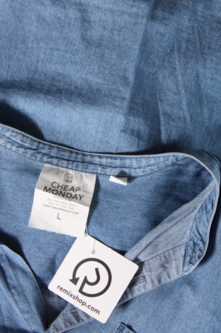 Herrenhemd Cheap Monday, Größe L, Farbe Blau, Preis 15,35 €