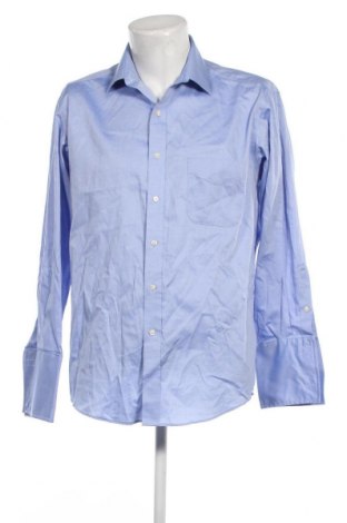 Ανδρικό πουκάμισο Club Room, Μέγεθος L, Χρώμα Μπλέ, Τιμή 8,17 €