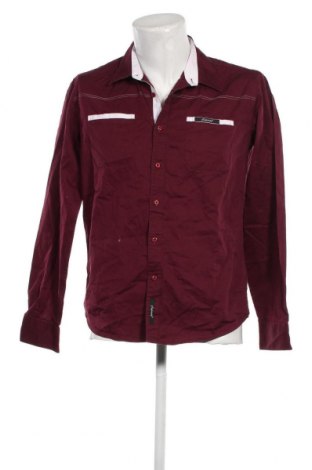 Мъжка риза Coofandy, Размер S, Цвят Червен, Цена 4,35 лв.