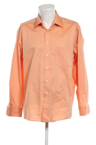 Ανδρικό πουκάμισο Cotton Island, Μέγεθος XL, Χρώμα Πορτοκαλί, Τιμή 3,12 €