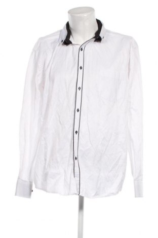 Ανδρικό πουκάμισο D&D, Μέγεθος 3XL, Χρώμα Λευκό, Τιμή 17,94 €