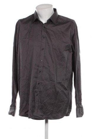 Ανδρικό πουκάμισο Dressmann, Μέγεθος XXL, Χρώμα Γκρί, Τιμή 5,79 €