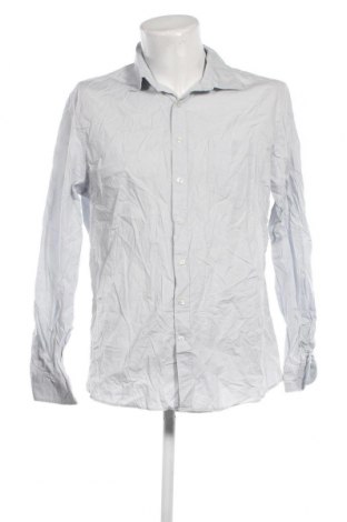 Ανδρικό πουκάμισο Dressmann, Μέγεθος XL, Χρώμα Μπλέ, Τιμή 6,68 €