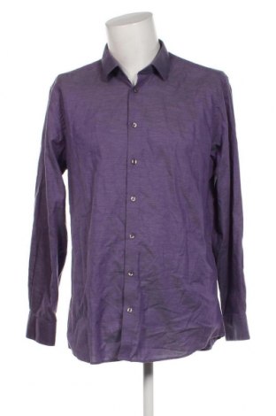 Ανδρικό πουκάμισο Dressmann, Μέγεθος XL, Χρώμα Βιολετί, Τιμή 7,72 €