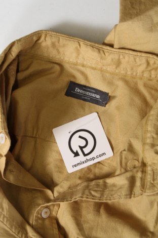 Pánská košile  Dressmann, Velikost XL, Barva Hnědá, Cena  383,00 Kč