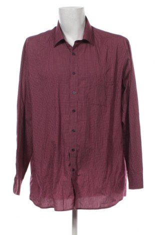 Ανδρικό πουκάμισο Dressmann, Μέγεθος XXL, Χρώμα Κόκκινο, Τιμή 5,64 €