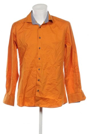 Ανδρικό πουκάμισο Eterna, Μέγεθος XL, Χρώμα Κίτρινο, Τιμή 11,82 €