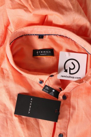 Мъжка риза Eterna, Размер L, Цвят Оранжев, Цена 29,58 лв.