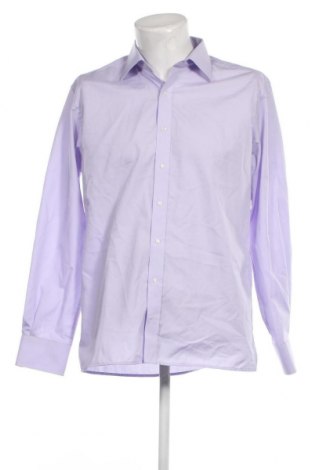 Ανδρικό πουκάμισο Eterna, Μέγεθος L, Χρώμα Βιολετί, Τιμή 21,23 €