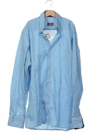 Ανδρικό πουκάμισο Eterna, Μέγεθος M, Χρώμα Μπλέ, Τιμή 6,03 €