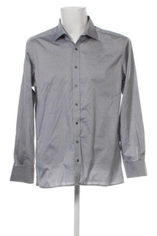 Ανδρικό πουκάμισο Eterna, Μέγεθος L, Χρώμα Γκρί, Τιμή 2,65 €