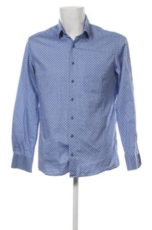 Ανδρικό πουκάμισο Eterna, Μέγεθος M, Χρώμα Μπλέ, Τιμή 8,92 €
