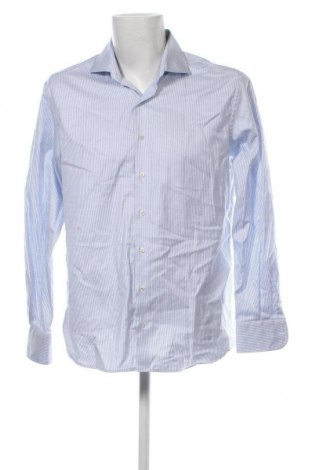 Ανδρικό πουκάμισο Eterna, Μέγεθος L, Χρώμα Μπλέ, Τιμή 24,12 €