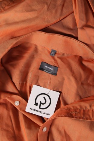 Ανδρικό πουκάμισο Eterna, Μέγεθος XL, Χρώμα Πορτοκαλί, Τιμή 24,12 €