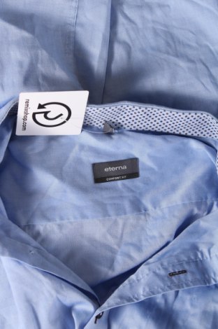 Herrenhemd Eterna, Größe XL, Farbe Blau, Preis 27,14 €