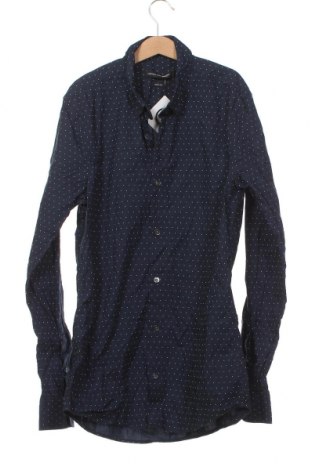 Ανδρικό πουκάμισο French Connection, Μέγεθος XS, Χρώμα Μπλέ, Τιμή 6,03 €