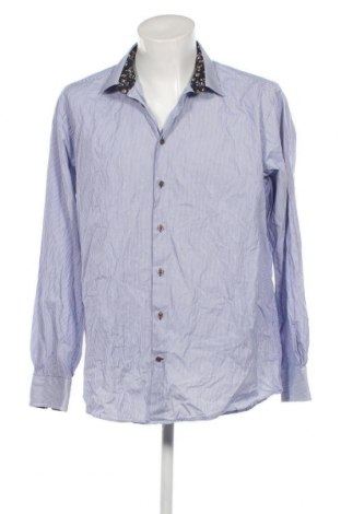 Мъжка риза Gino Marcello, Размер XXL, Цвят Син, Цена 29,00 лв.