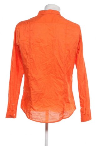 Мъжка риза H&M, Размер M, Цвят Оранжев, Цена 6,96 лв.