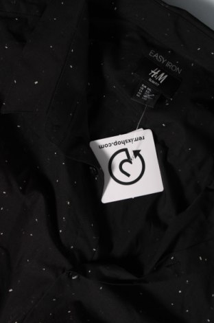 Мъжка риза H&M, Размер XXL, Цвят Черен, Цена 15,37 лв.
