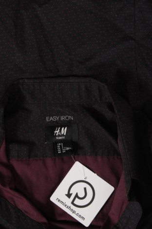 Herrenhemd H&M, Größe S, Farbe Schwarz, Preis 4,45 €