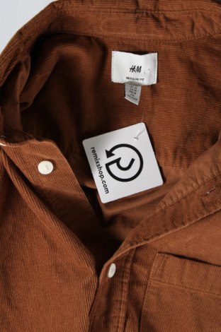Pánská košile  H&M, Velikost M, Barva Hnědá, Cena  222,00 Kč