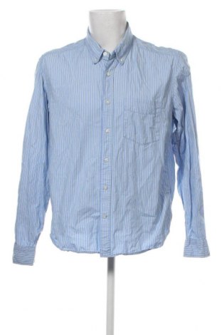 Herrenhemd H&M L.O.G.G., Größe XL, Farbe Blau, Preis 20,18 €