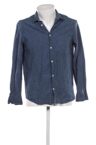 Ανδρικό πουκάμισο H&M L.O.G.G., Μέγεθος S, Χρώμα Μπλέ, Τιμή 8,10 €