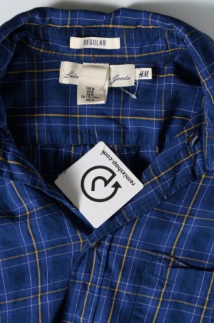 Herrenhemd H&M L.O.G.G., Größe M, Farbe Blau, Preis 9,07 €