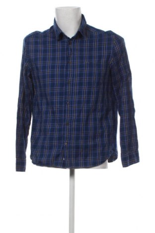 Herrenhemd H&M L.O.G.G., Größe M, Farbe Blau, Preis 9,07 €