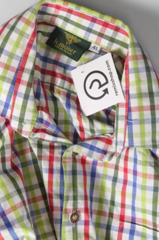 Pánská košile  H.Moser, Velikost L, Barva Vícebarevné, Cena  414,00 Kč