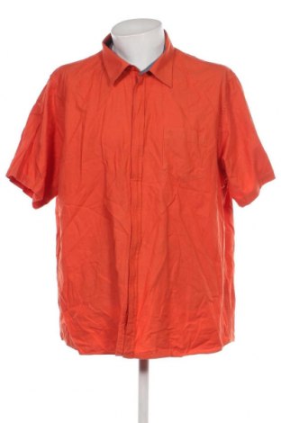 Herrenhemd Henson & Henson, Größe 3XL, Farbe Orange, Preis 11,91 €