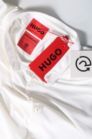 Herrenhemd Hugo Boss, Größe M, Farbe Weiß, Preis € 99,50