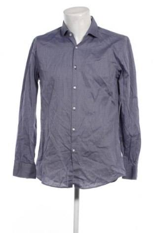 Ανδρικό πουκάμισο Hugo Boss, Μέγεθος L, Χρώμα Μπλέ, Τιμή 49,80 €