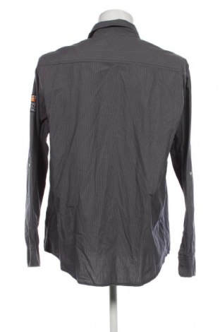Ανδρικό πουκάμισο Identic, Μέγεθος XXL, Χρώμα Γκρί, Τιμή 5,02 €