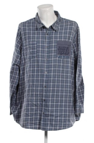 Ανδρικό πουκάμισο Identic, Μέγεθος 4XL, Χρώμα Μπλέ, Τιμή 17,94 €