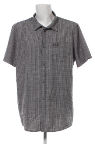 Мъжка риза Jack Wolfskin, Размер 3XL, Цвят Сив, Цена 34,00 лв.
