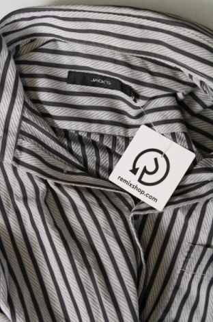 Ανδρικό πουκάμισο Jack's, Μέγεθος M, Χρώμα Γκρί, Τιμή 3,05 €