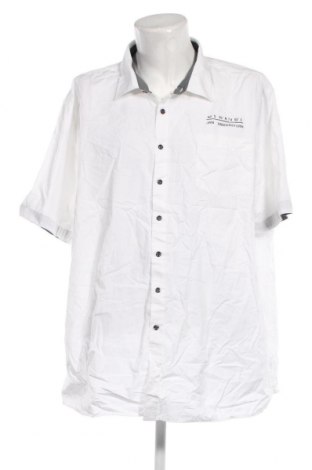 Мъжка риза Jan Vanderstorm, Размер 5XL, Цвят Бял, Цена 24,00 лв.