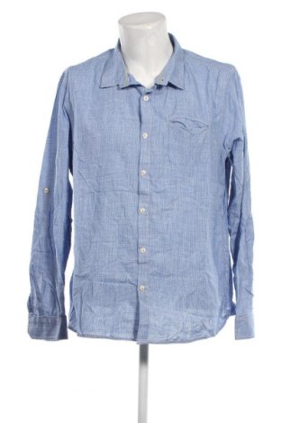 Ανδρικό πουκάμισο Jean Pascale, Μέγεθος XXL, Χρώμα Μπλέ, Τιμή 4,31 €
