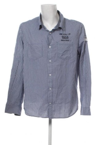 Ανδρικό πουκάμισο Jean Pascale, Μέγεθος L, Χρώμα Μπλέ, Τιμή 3,41 €