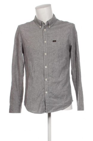 Ανδρικό πουκάμισο Lee, Μέγεθος M, Χρώμα Γκρί, Τιμή 21,71 €
