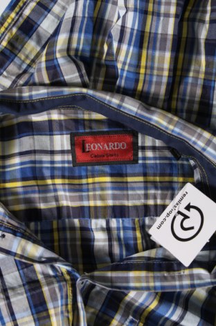 Ανδρικό πουκάμισο Leonardo, Μέγεθος XXL, Χρώμα Πολύχρωμο, Τιμή 7,18 €
